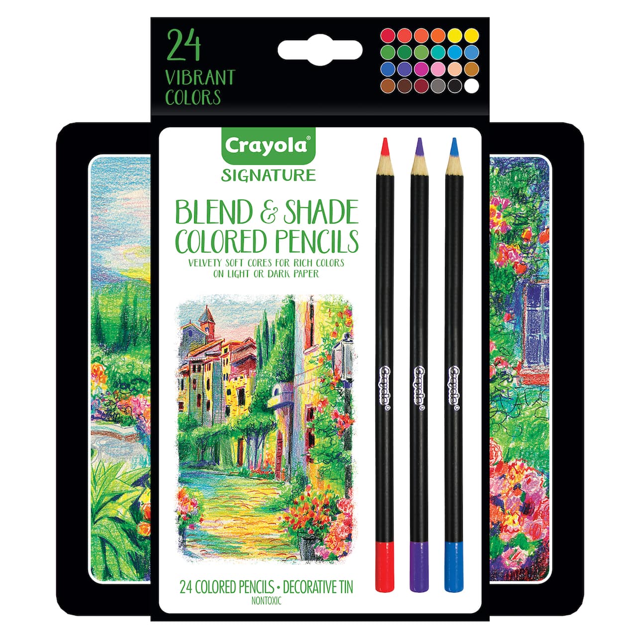 8 Packs: 24 ct. (192 total) Crayola&#xAE; Signature Blend &#x26; Shade Colored Pencils